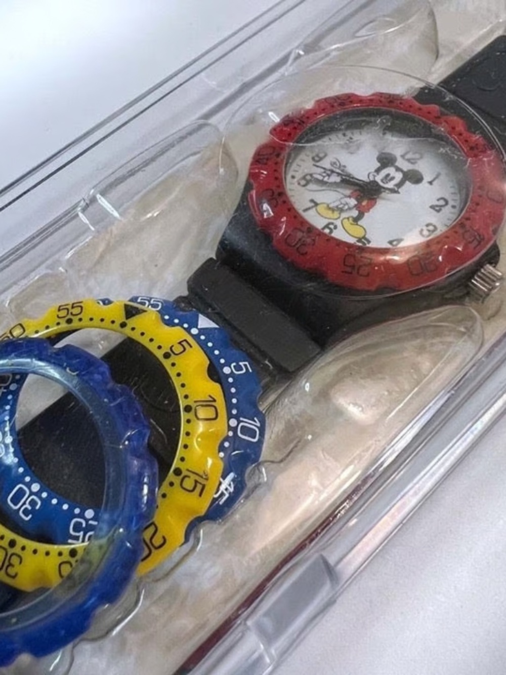 Disney Parks Mickey Mouse Kids Watch • Interchangeable Face Dials Analog Quartz